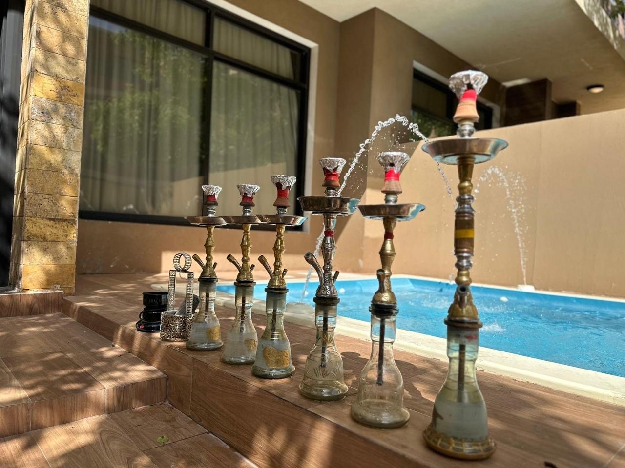 تأجير  شيش المعسلات إلى جميع انحاء الرياض