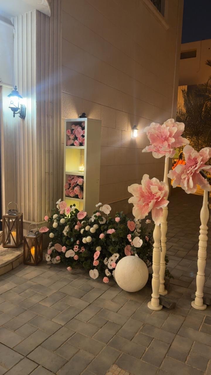 تنسيق حفلات اعراس وتزين منازل وشاليهات واستراحات