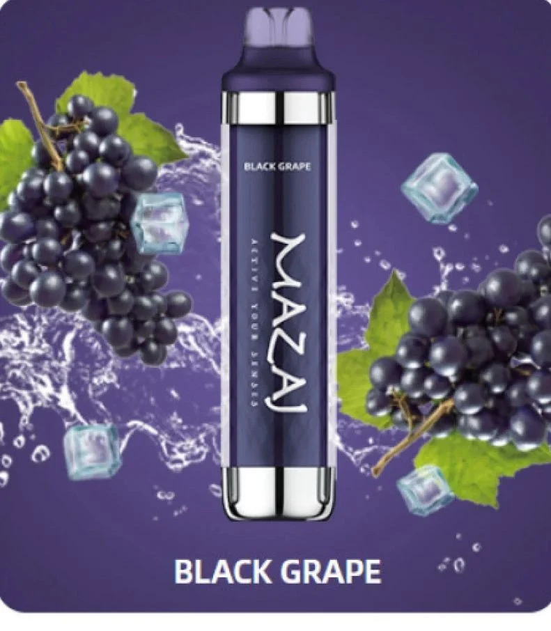 سحبة مزاج بلاك عنب اسود 8000بف MAZAJ BLACKGRAPE