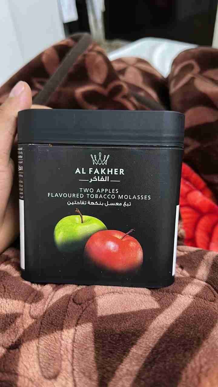 يوجد لدينا معسل تفاحتين فاهر الاصلي 🍏🍎