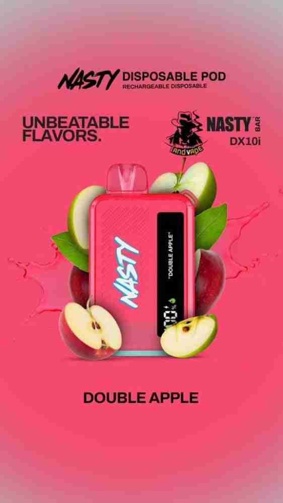 سحبة ناستي بار تفاحتين 10000بف NASTYBAR DOUBLEAPPLE